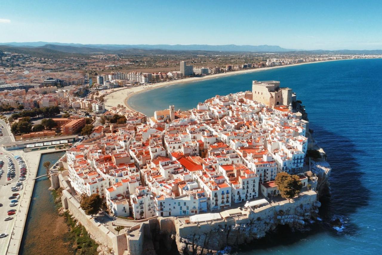 Апартаменты Atico-Duplex En Urb. Penismar En 1ª Linea De Playa Пеньискола Экстерьер фото