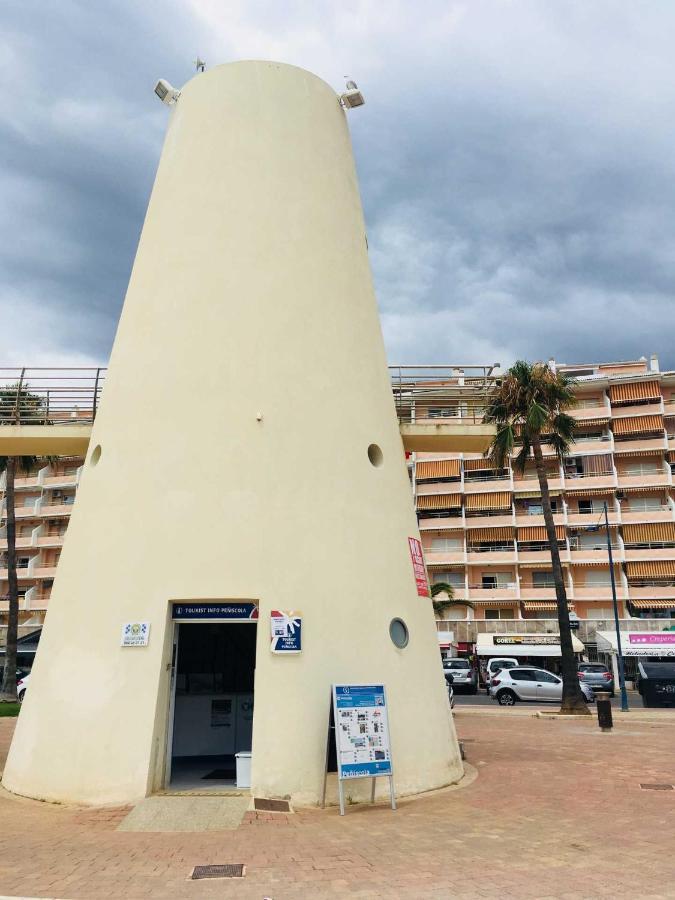 Апартаменты Atico-Duplex En Urb. Penismar En 1ª Linea De Playa Пеньискола Экстерьер фото