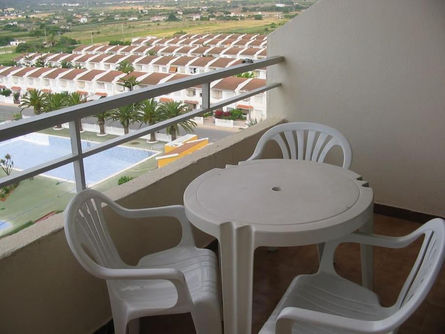 Апартаменты Atico-Duplex En Urb. Penismar En 1ª Linea De Playa Пеньискола Экстерьер фото