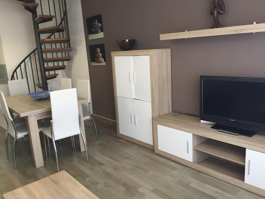 Апартаменты Atico-Duplex En Urb. Penismar En 1ª Linea De Playa Пеньискола Экстерьер фото