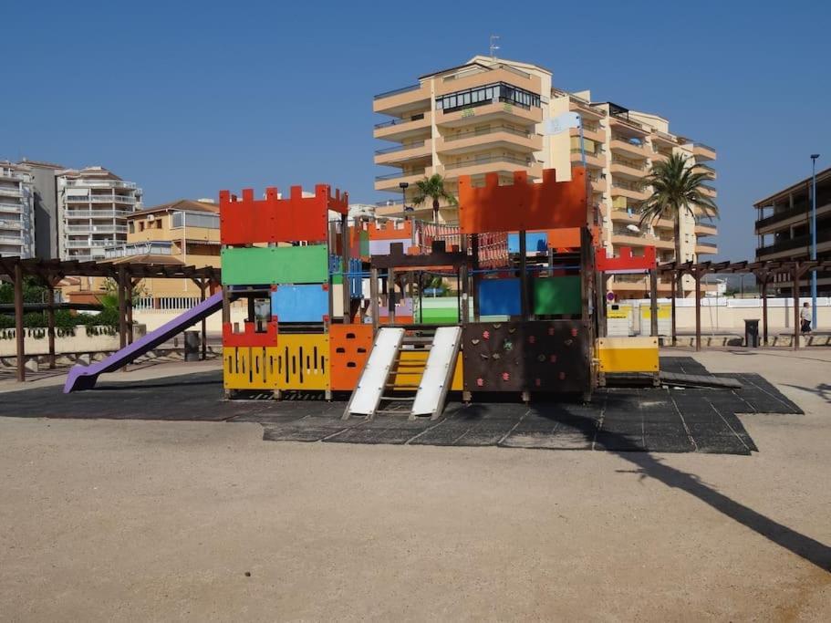 Апартаменты Atico-Duplex En Urb. Penismar En 1ª Linea De Playa Пеньискола Экстерьер фото